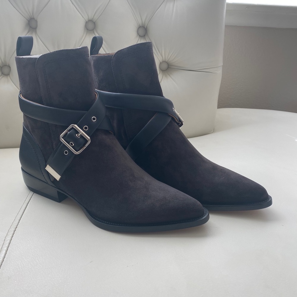 BNWB Chloe Rylee suede buckle boots. $1090